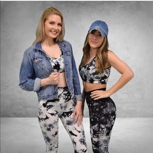 Elietian Tie Dye Leggings OS